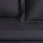 Постельное бельё Этель 2 сп "Jet black" 175х215, 200х215, 50х70+3-2 шт, мако-сатин, 114г/м2 - Фото 8