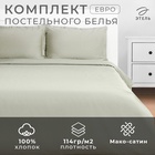 Постельное бельё Этель евро "Olive tree" 200х215, 215х240, 50х70+3-2 шт, мако-сатин, 114г/м2 - Фото 6