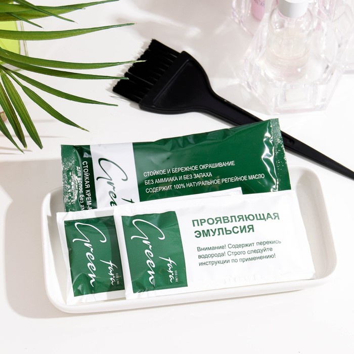 Краска для волос FARA Eco Line Green 8.0 светло-русый, 125 г 33962