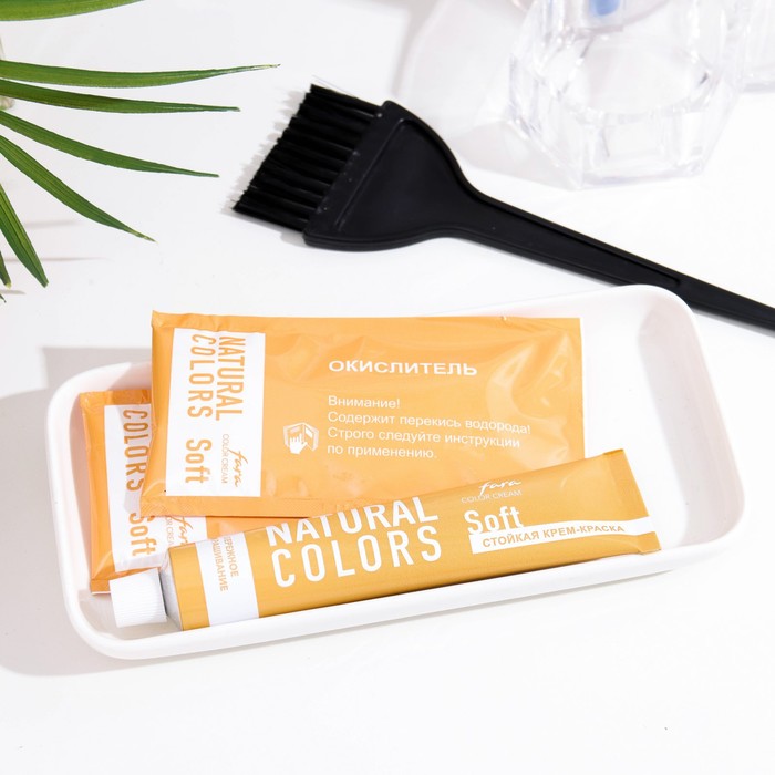 Краска для волос FARA Natural Colors Soft 353 белое золото, 116 г 33967