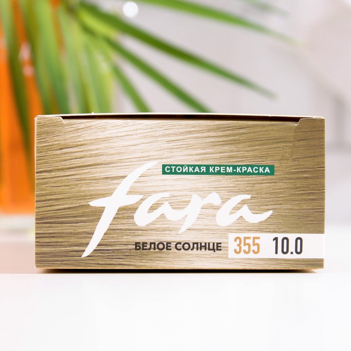 Краска для волос FARA Natural Colors Soft 355 белое солнце, 116 г 33969