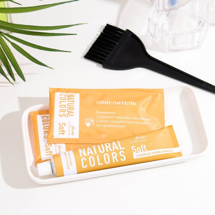 Краска для волос FARA Natural Colors Soft 305 каштан, 116 г 33973