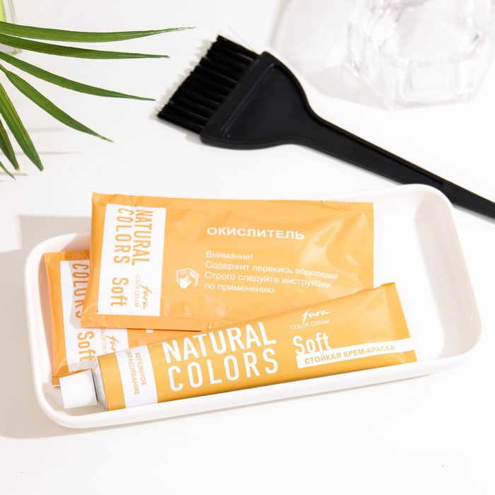 Краска для волос FARA Natural Colors Soft 306 золот.каштан, 116 г 33974