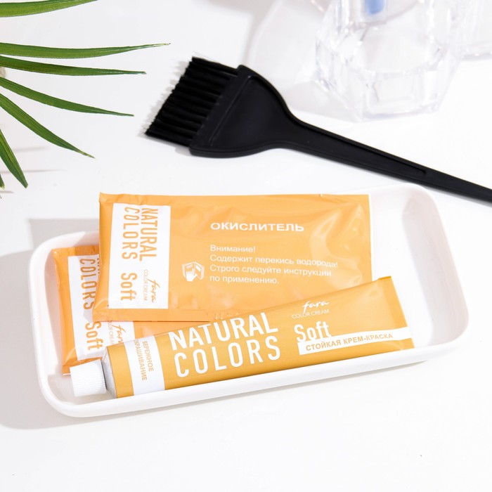 Краска для волос FARA Natural Colors Soft 321 темный баклажан, 116 г 33976