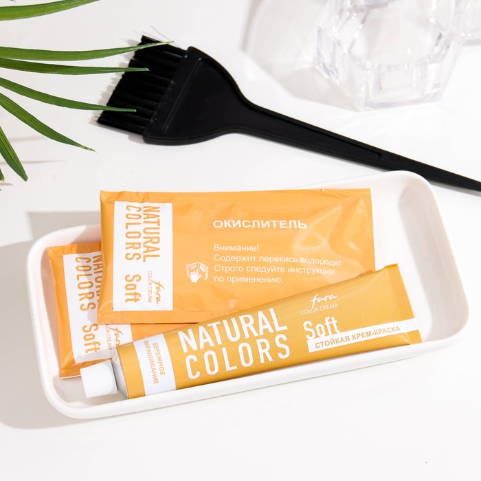 Краска для волос FARA Natural Colors Soft 325 красное дерево, 116 г 33979