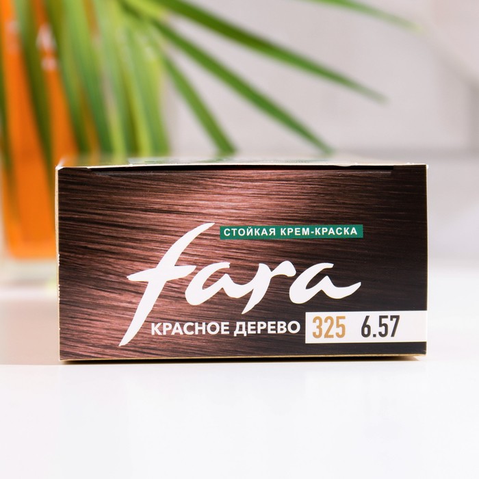 Краска для волос FARA Natural Colors Soft 325 красное дерево, 116 г 33979