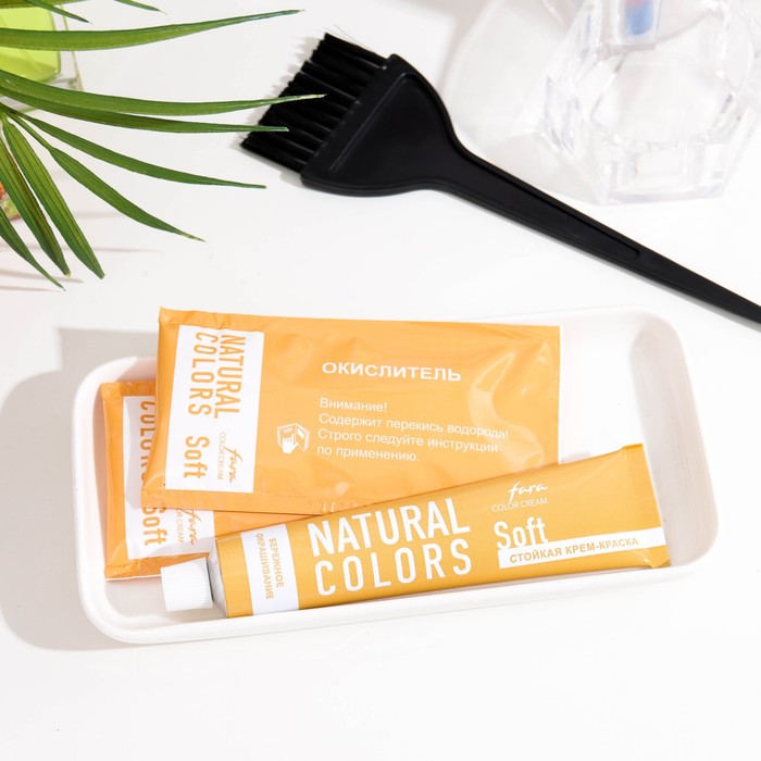 Краска для волос FARA Natural Colors Soft 327 дикая вишня, 116 г 33980