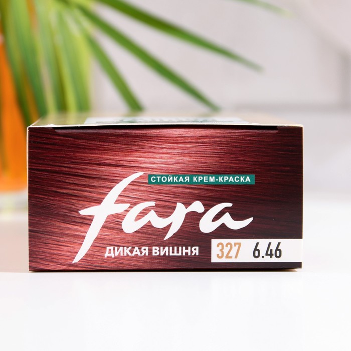 Краска для волос FARA Natural Colors Soft 327 дикая вишня, 116 г 33980