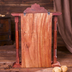 Ключница "Замок" дерево 29х22х6,5 см - Фото 6