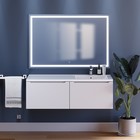 Тумба подвесная Uperwood, под раковину Uperwood Tanos 120, правая, цвет белый - Фото 1