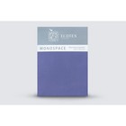 Простыня на резинке «Моноспейс», размер 90х200х23 см, цвет синий - Фото 4