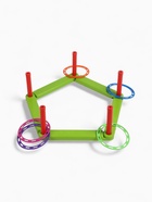 Кольцеброс, 5 стоек, 5 колец, цвет МИКС - Фото 8