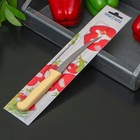Нож кухонный «Элегант», для помидоров/цитрусовых, лезвие 12 см - Фото 3