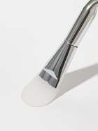 Кисть для масок SILVER, силиконовая, с лопаткой, 14 (±1) см, серебристая - Фото 2