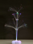 Стойка для шаров 120 см на 7 шаров, с подсветкой, основание ромашка - Фото 16