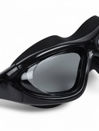 Очки для плавания ONLYTOP, беруши, цвет чёрный - Фото 16