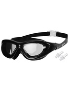 Очки для плавания ONLYTOP, беруши, цвет чёрный - Фото 5