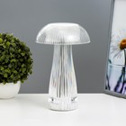 Настольная лампа с ПДУ "Сенор" LED 1Вт RGB АКБ 15х15х26 см RISALUX  (артикул 9330745)  большой выбор товаров оптом и в розницу по низким ценам с доставкой