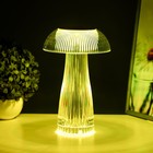 Настольная лампа с ПДУ "Сенор" LED 1Вт RGB АКБ 15х15х26 см RISALUX  (артикул 9330745)  большой выбор товаров оптом и в розницу по низким ценам с доставкой