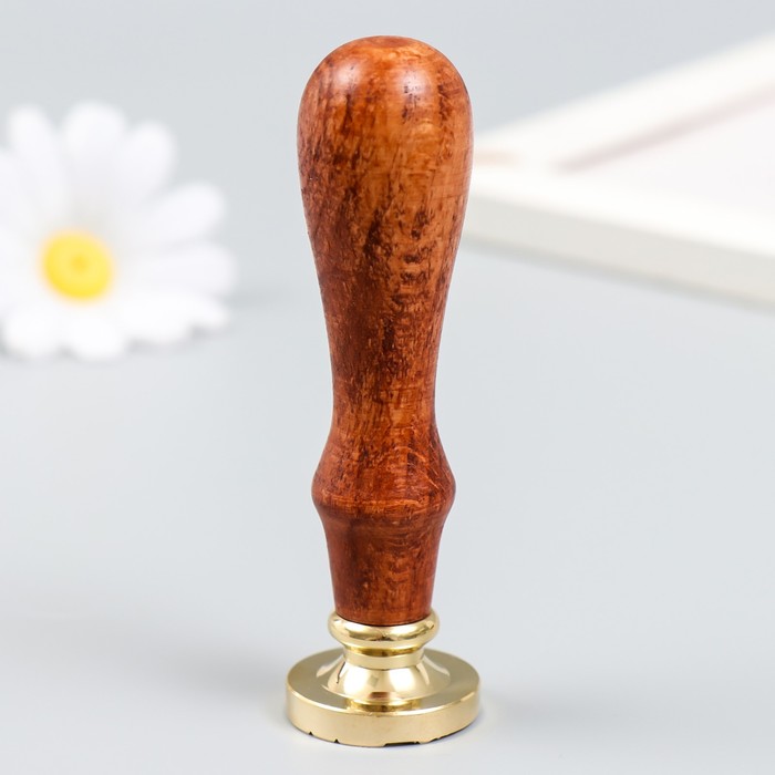 Печать для сургуча с деревянной ручкой "Маяк" 9х2,5х2,5 см - фото 1888552612