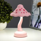Ночник «Гриб» LED 2 Вт USB АКБ МИКС 13×13×21 см RISALUX - Фото 3