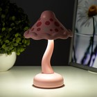 Ночник "Гриб" LED 2Вт USB АКБ МИКС 13х13х21 см RISALUX - Фото 5
