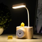 Настольная лампа "Фотоаппарат" LED 2Вт USB АКБ МИКС 10х6,5х23 см RISALUX - Фото 4