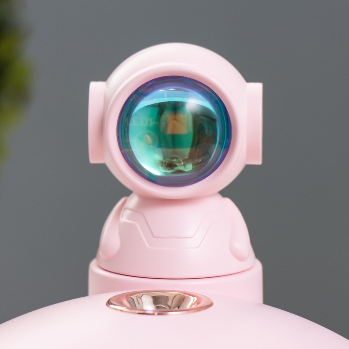 Ночник-проектор с увлажнителем "Космонавт" LED USB АКБ МИКС 14х14х15 см RISALUX - фото 1906223846