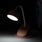 Настольная лампа "Дженер" LED 2Вт USB АКБ МИКС 9х9х22 см RISALUX - Фото 4