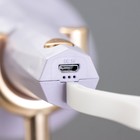Настольная лампа «Делсер» LED 3 Вт USB АКБ фиолетовый 14×13×39 см RISALUX - Фото 12