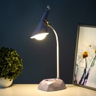 Настольная лампа «Делсер» LED 3 Вт USB АКБ фиолетовый 14×13×39 см RISALUX - Фото 5