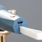 Настольная лампа "Делсер" LED 3Вт USB АКБ синий 14х13х39 см RISALUX - Фото 12