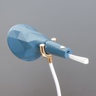 Настольная лампа "Делсер" LED 3Вт USB АКБ синий 14х13х39 см RISALUX - Фото 9