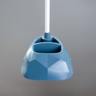 Настольная лампа «Делсер» LED 3 Вт USB АКБ синий 14×13×39 см RISALUX - Фото 10