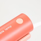 Лампа настольная RISALUX «Лансер», светодиодная, 3.5 Вт, USB, АКБ, красно-розовая, 11×15×45 см - Фото 14