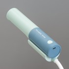 Настольная лампа «Лансер» LED 3.5 Вт USB АКБ сине-лазурный 11×15×45 см RISALUX - Фото 11