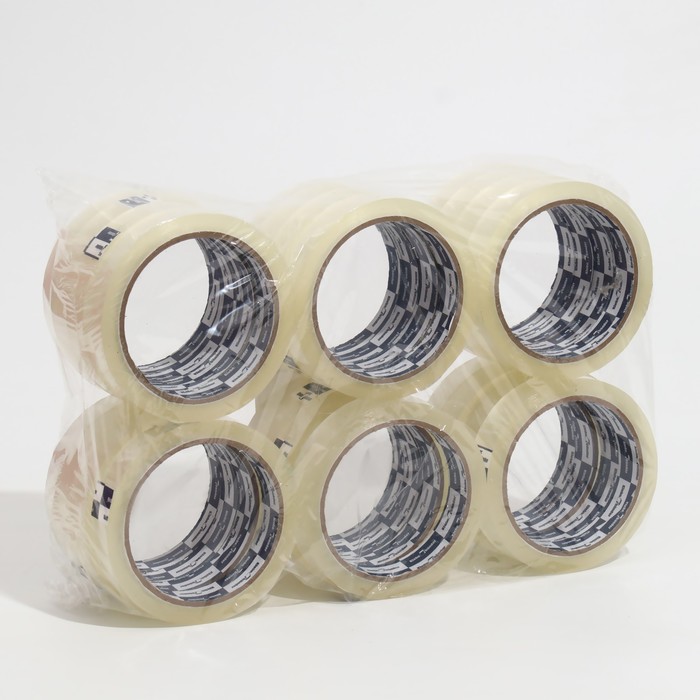 Упаковочная лента Klebebänder 19 мм×57 м, 40 мкм, прозрачная - Фото 1