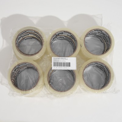 Упаковочная лента Klebebänder 19мм*57м, 40мкм, прозрачная