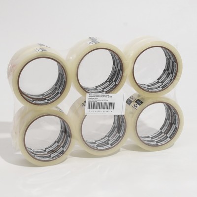 Упаковочная лента Klebebänder 25 мм×57 м, 40 мкм, прозрачная