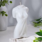Свеча фигурная "Женский силуэт" в сорочке, 5,5х3,5х10,5 см, белый - фото 10356499
