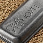Подложка - лоток для продуктов, 17×8.5×2 см, полистирол, чёрная - Фото 3
