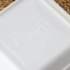Подложка-лоток для продуктов, 12,7×12,7×2 см, цвет белый, 900 шт/уп. - Фото 4