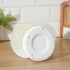 Подставка для ножей, 16×16×25 см, цвет белый - фото 24609378