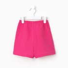Комплект для девочки (блузка, шорты) MINAKU цвет фуксия, рост 110 - Фото 14