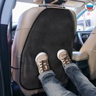 Незапинайка - защитная накидка на сиденье автомобиля из экокожи, 61х46 см - Фото 2