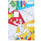 Гирлянда на люверсах с плакатом "С Днем Рождения", длина 304 см, Человек-паук - Фото 3