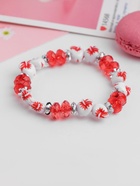 Браслет «Выбражулька» яблочки, красный, d=6 см - Фото 3