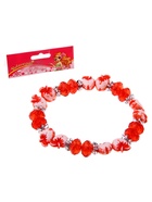 Браслет «Выбражулька» яблочки, красный, d=6 см 171204