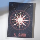 Кулон «Полумесяц и звезда», цвет серебро, 61 см - фото 23220012