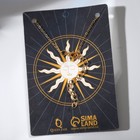 Кулон «Полумесяц и звезда», цвет золото, 61 см - фото 22859846